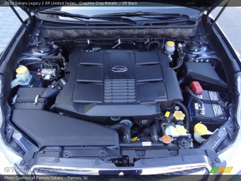 Graphite Gray Metallic / Off Black 2010 Subaru Legacy 3.6R Limited Sedan