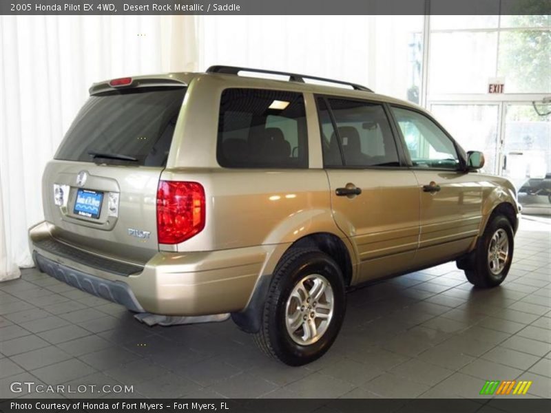 Desert Rock Metallic / Saddle 2005 Honda Pilot EX 4WD