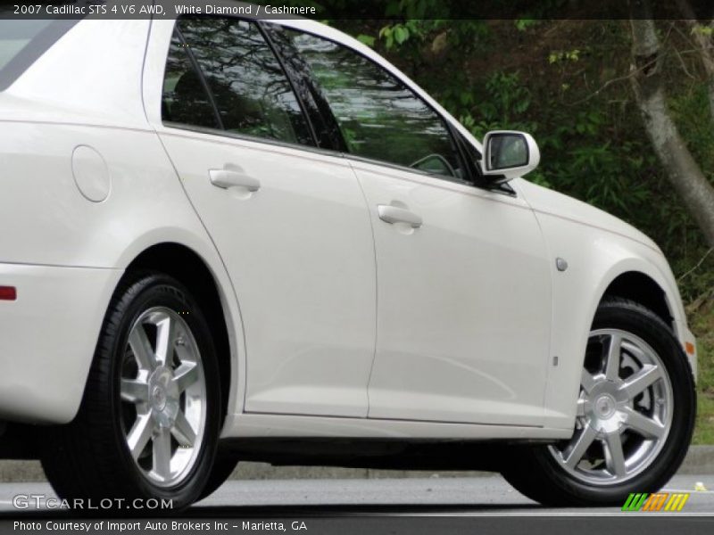 White Diamond / Cashmere 2007 Cadillac STS 4 V6 AWD