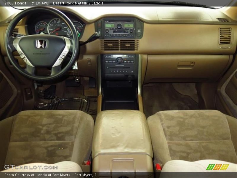 Desert Rock Metallic / Saddle 2005 Honda Pilot EX 4WD