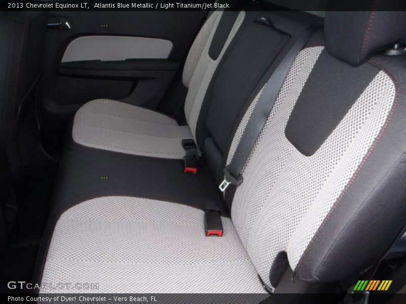 Atlantis Blue Metallic / Light Titanium/Jet Black 2013 Chevrolet Equinox LT