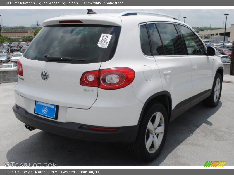 Candy White / Sandstone 2010 Volkswagen Tiguan Wolfsburg Edition
