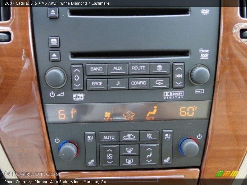 Controls of 2007 STS 4 V6 AWD