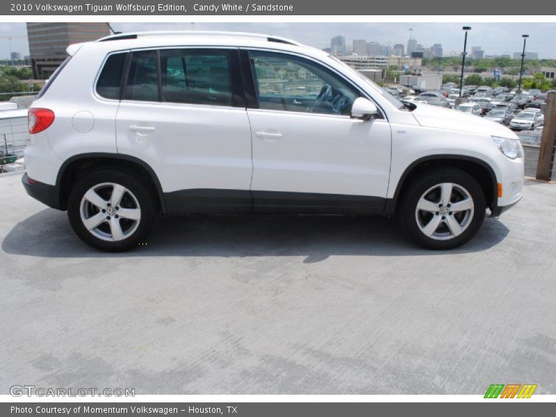 Candy White / Sandstone 2010 Volkswagen Tiguan Wolfsburg Edition