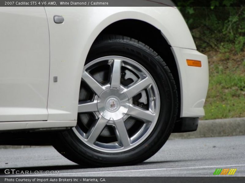 White Diamond / Cashmere 2007 Cadillac STS 4 V6 AWD