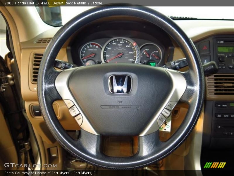 Desert Rock Metallic / Saddle 2005 Honda Pilot EX 4WD