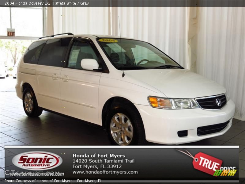 Taffeta White / Gray 2004 Honda Odyssey EX