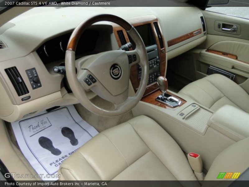 Cashmere Interior - 2007 STS 4 V6 AWD 
