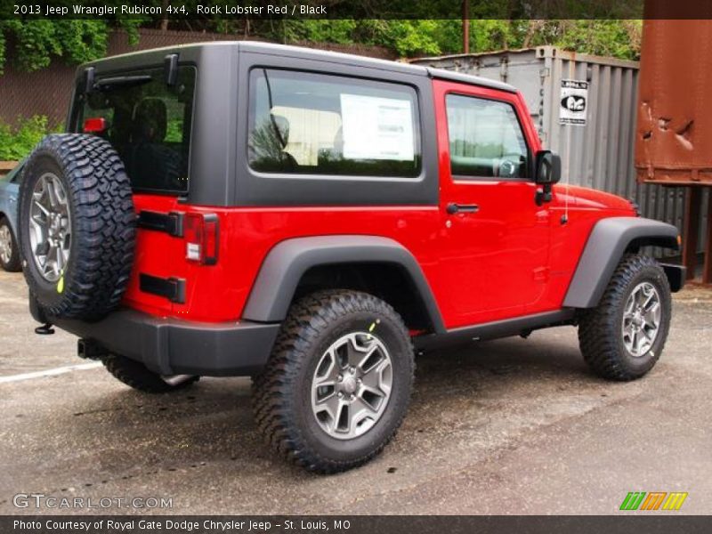 Rock Lobster Red / Black 2013 Jeep Wrangler Rubicon 4x4