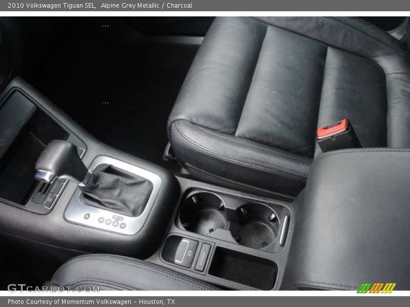Alpine Grey Metallic / Charcoal 2010 Volkswagen Tiguan SEL