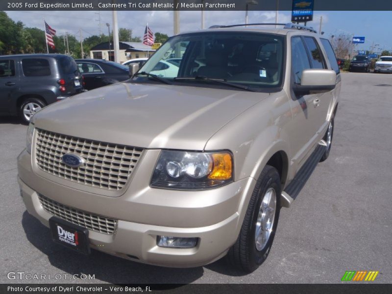 Cashmere Tri Coat Metallic / Medium Parchment 2005 Ford Expedition Limited