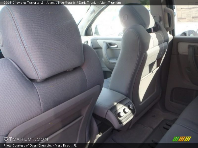 Atlantis Blue Metallic / Dark Titanium/Light Titanium 2013 Chevrolet Traverse LS