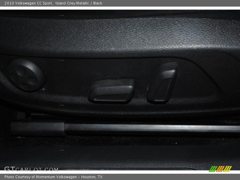 Island Grey Metallic / Black 2010 Volkswagen CC Sport