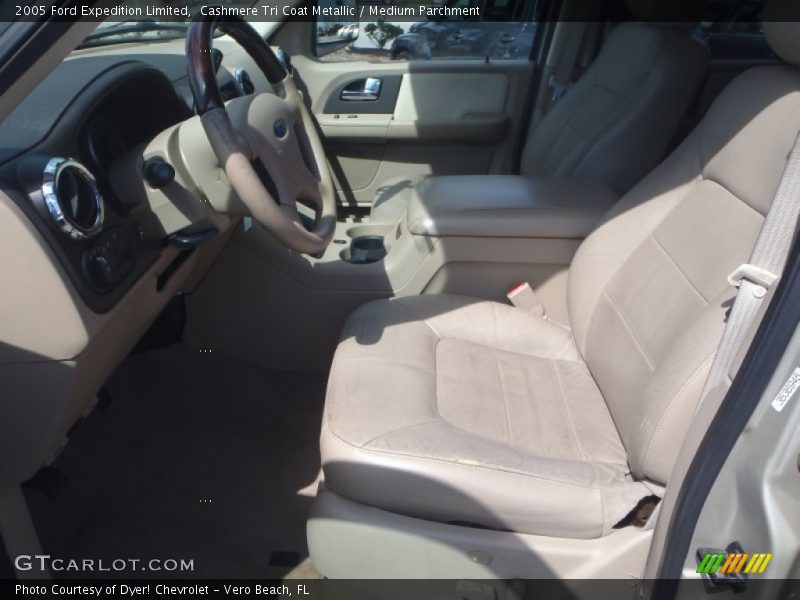 Cashmere Tri Coat Metallic / Medium Parchment 2005 Ford Expedition Limited