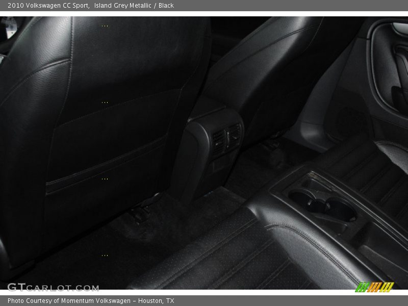 Island Grey Metallic / Black 2010 Volkswagen CC Sport