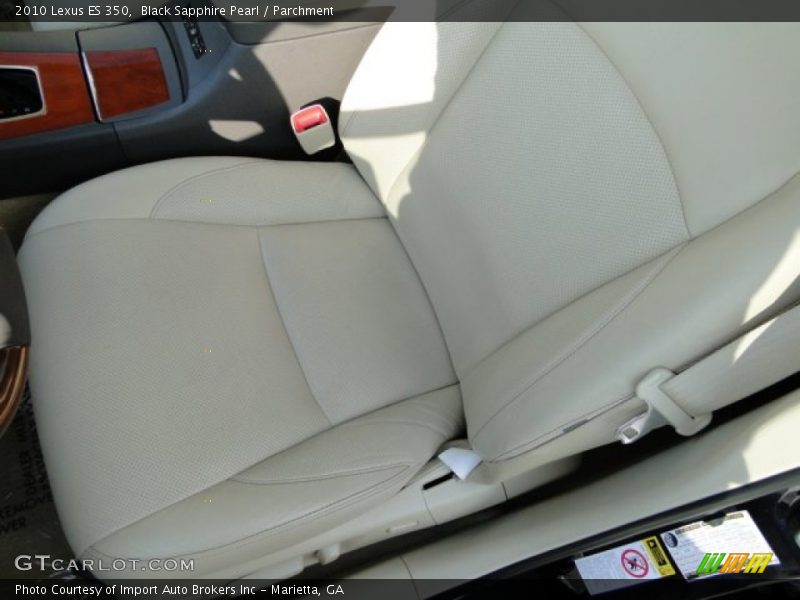 Black Sapphire Pearl / Parchment 2010 Lexus ES 350