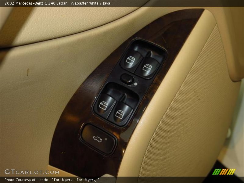 Alabaster White / Java 2002 Mercedes-Benz C 240 Sedan