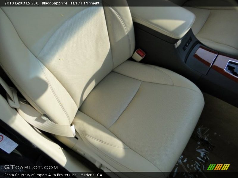 Black Sapphire Pearl / Parchment 2010 Lexus ES 350