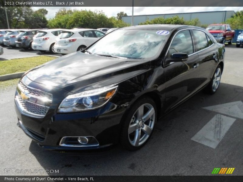 Black / Jet Black 2013 Chevrolet Malibu LTZ