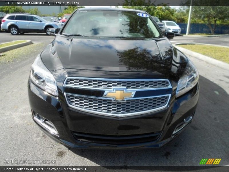 Black / Jet Black 2013 Chevrolet Malibu LTZ
