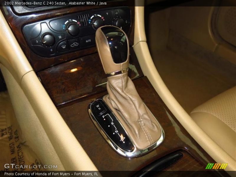 Alabaster White / Java 2002 Mercedes-Benz C 240 Sedan