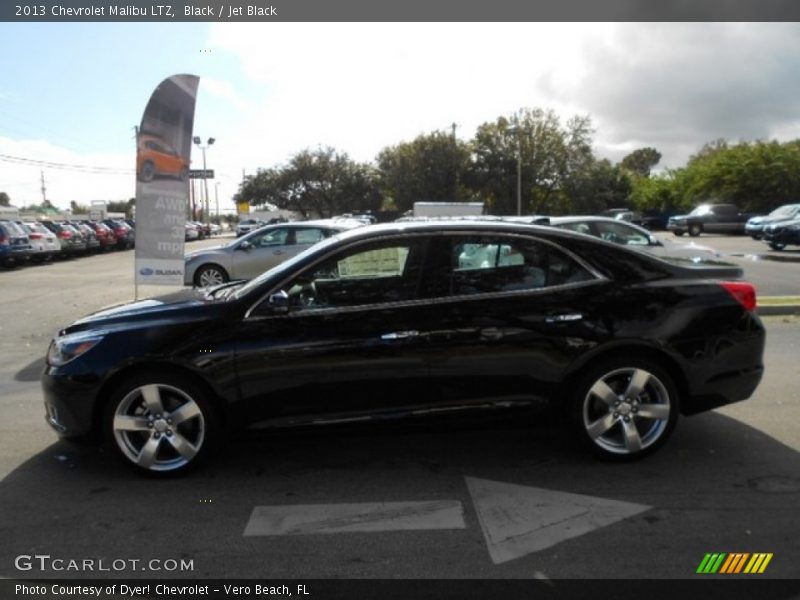 Black / Jet Black 2013 Chevrolet Malibu LTZ
