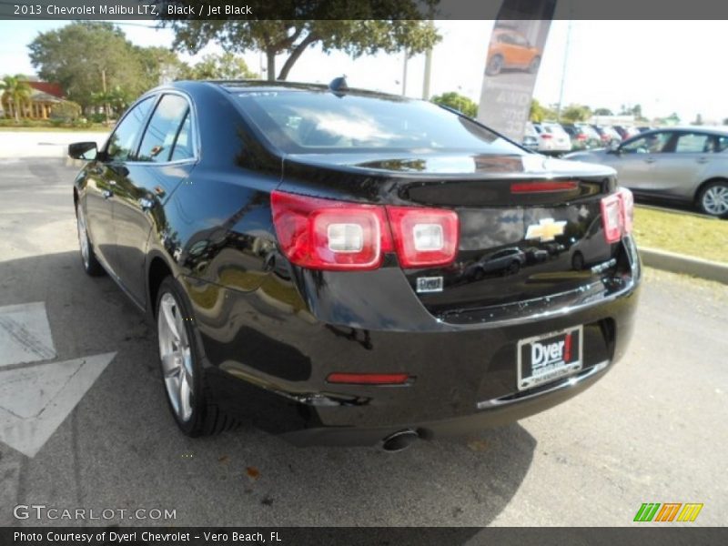 Black / Jet Black 2013 Chevrolet Malibu LTZ