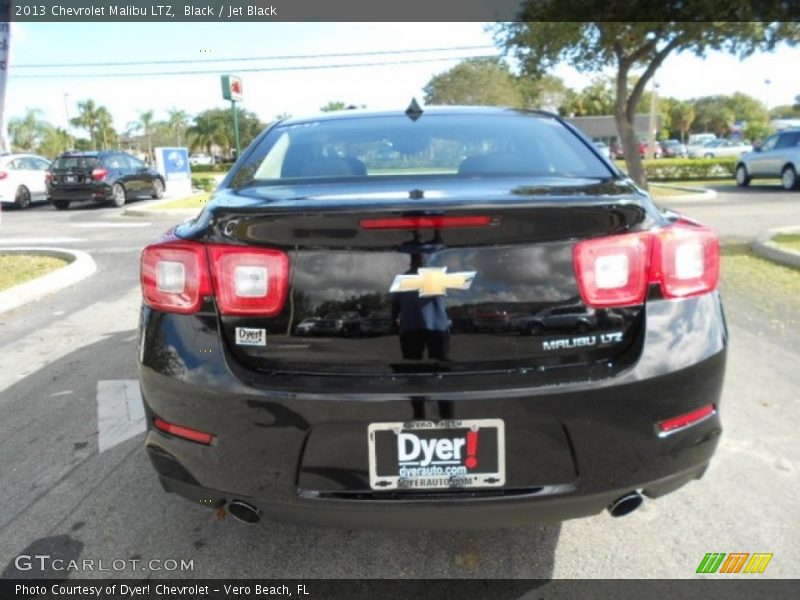 Black / Jet Black 2013 Chevrolet Malibu LTZ