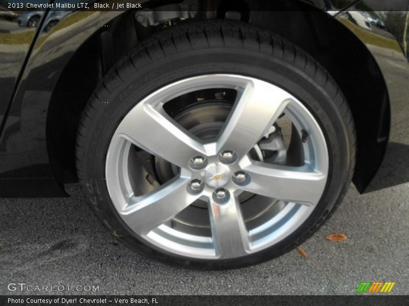 Black / Jet Black 2013 Chevrolet Malibu LTZ