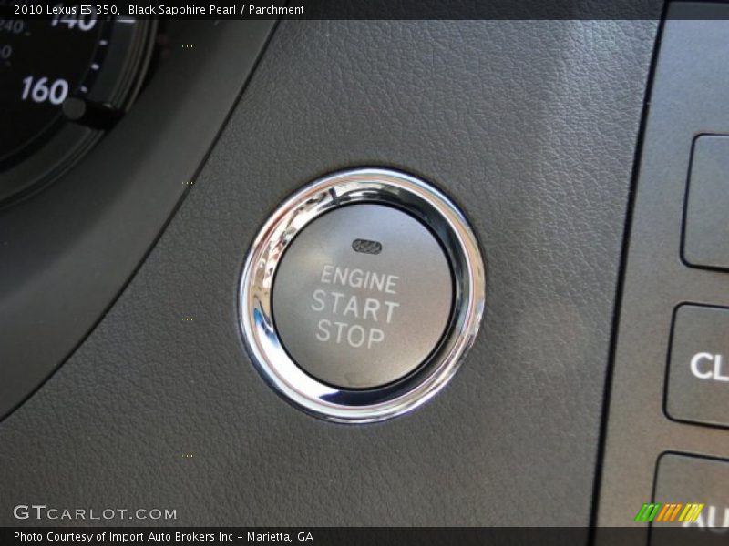 Black Sapphire Pearl / Parchment 2010 Lexus ES 350
