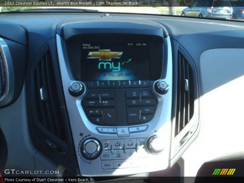 Atlantis Blue Metallic / Light Titanium/Jet Black 2013 Chevrolet Equinox LT