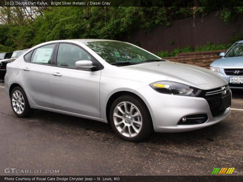 Front 3/4 View of 2013 Dart Rallye