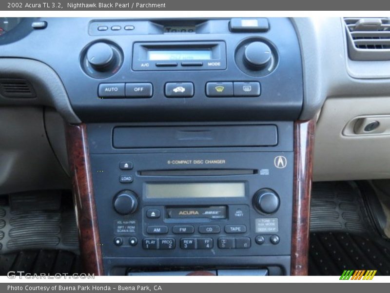 Nighthawk Black Pearl / Parchment 2002 Acura TL 3.2