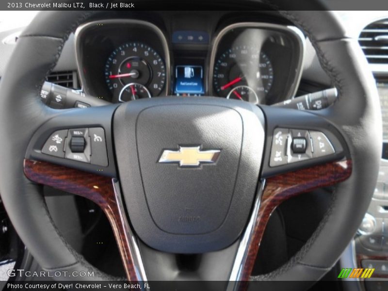Black / Jet Black 2013 Chevrolet Malibu LTZ