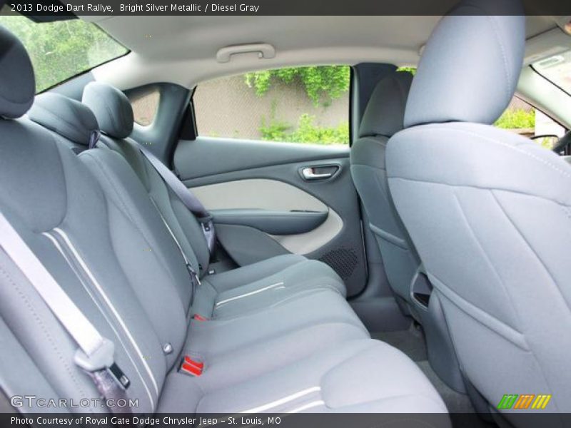 Rear Seat of 2013 Dart Rallye