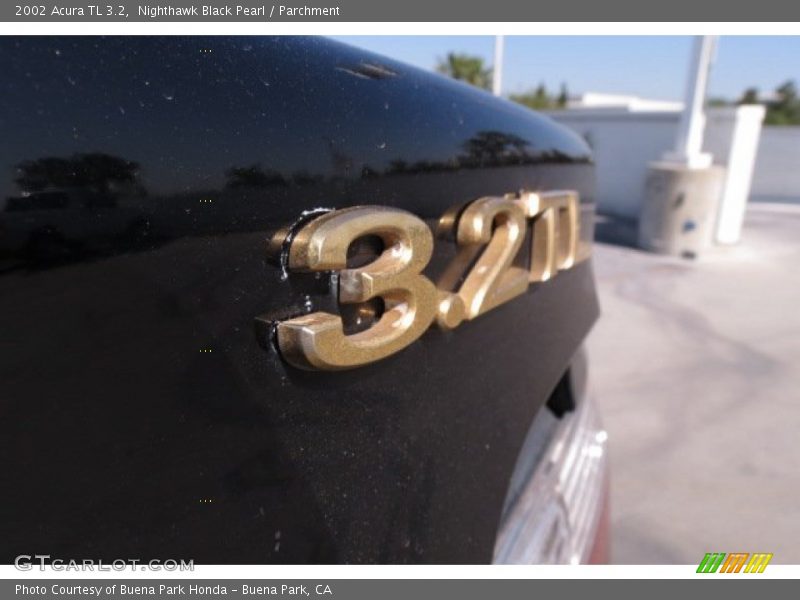 Nighthawk Black Pearl / Parchment 2002 Acura TL 3.2