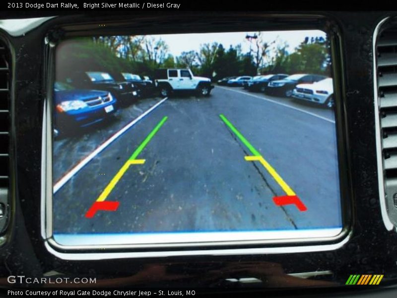 Bright Silver Metallic / Diesel Gray 2013 Dodge Dart Rallye