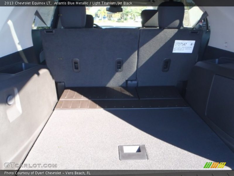 Atlantis Blue Metallic / Light Titanium/Jet Black 2013 Chevrolet Equinox LT