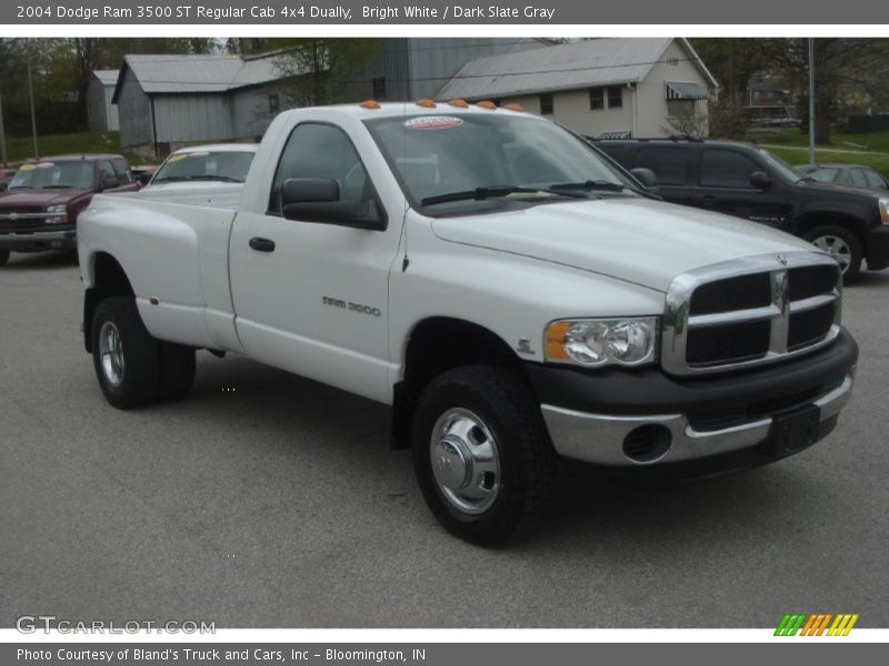 Bright White / Dark Slate Gray 2004 Dodge Ram 3500 ST Regular Cab 4x4 Dually