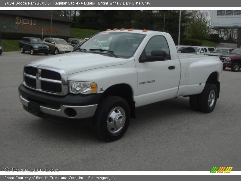 Bright White / Dark Slate Gray 2004 Dodge Ram 3500 ST Regular Cab 4x4 Dually