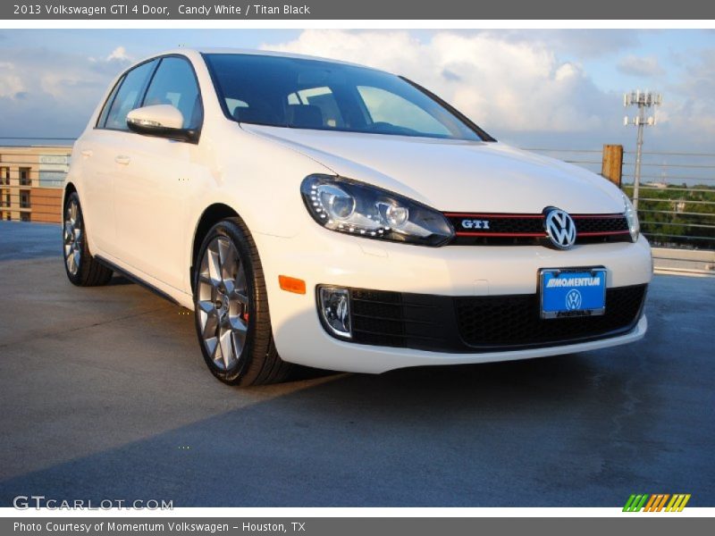 Candy White / Titan Black 2013 Volkswagen GTI 4 Door