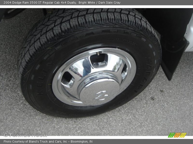 Bright White / Dark Slate Gray 2004 Dodge Ram 3500 ST Regular Cab 4x4 Dually