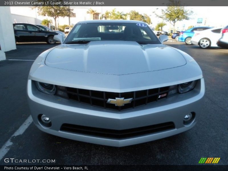 Silver Ice Metallic / Black 2013 Chevrolet Camaro LT Coupe