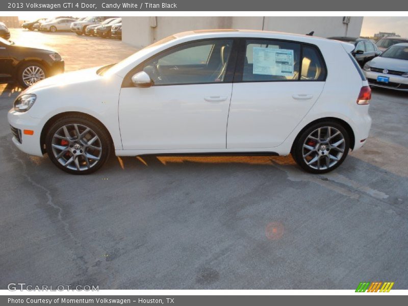 Candy White / Titan Black 2013 Volkswagen GTI 4 Door
