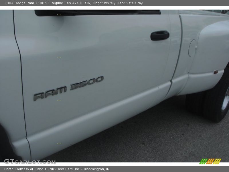 Bright White / Dark Slate Gray 2004 Dodge Ram 3500 ST Regular Cab 4x4 Dually