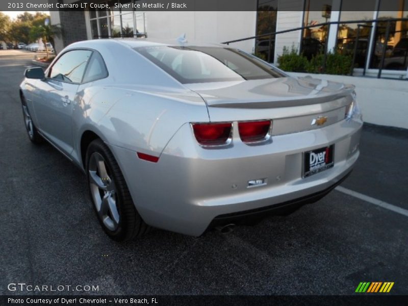 Silver Ice Metallic / Black 2013 Chevrolet Camaro LT Coupe