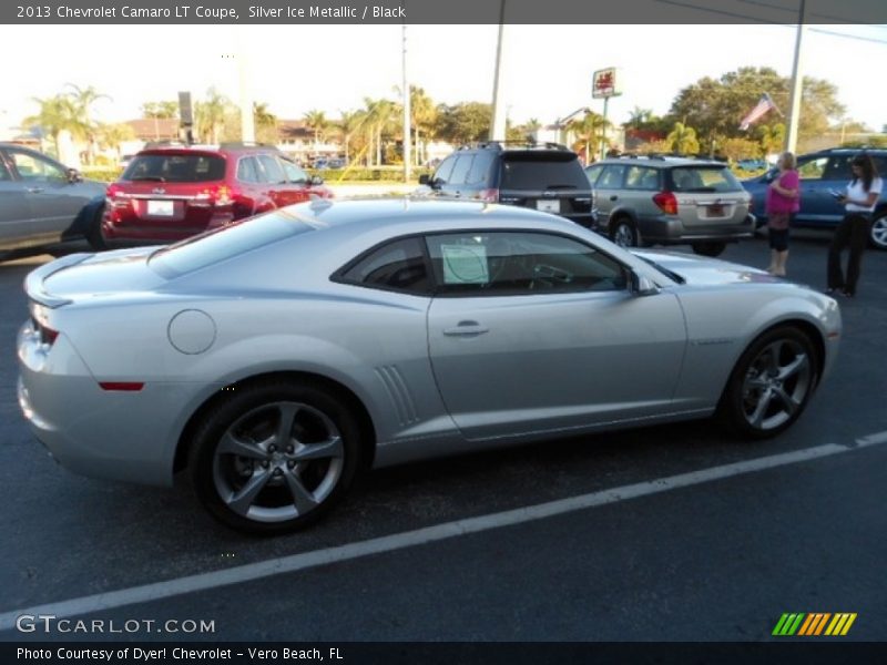 Silver Ice Metallic / Black 2013 Chevrolet Camaro LT Coupe