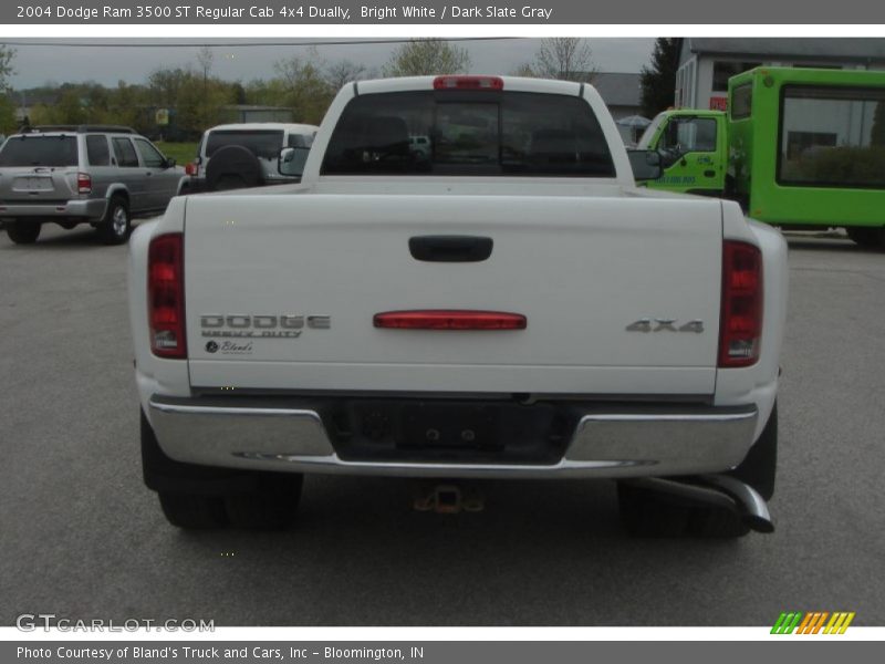 Bright White / Dark Slate Gray 2004 Dodge Ram 3500 ST Regular Cab 4x4 Dually