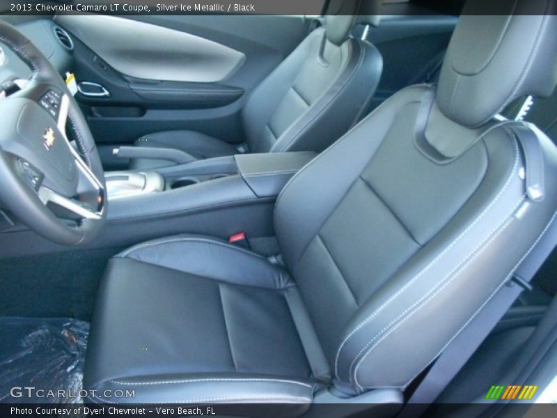 Silver Ice Metallic / Black 2013 Chevrolet Camaro LT Coupe