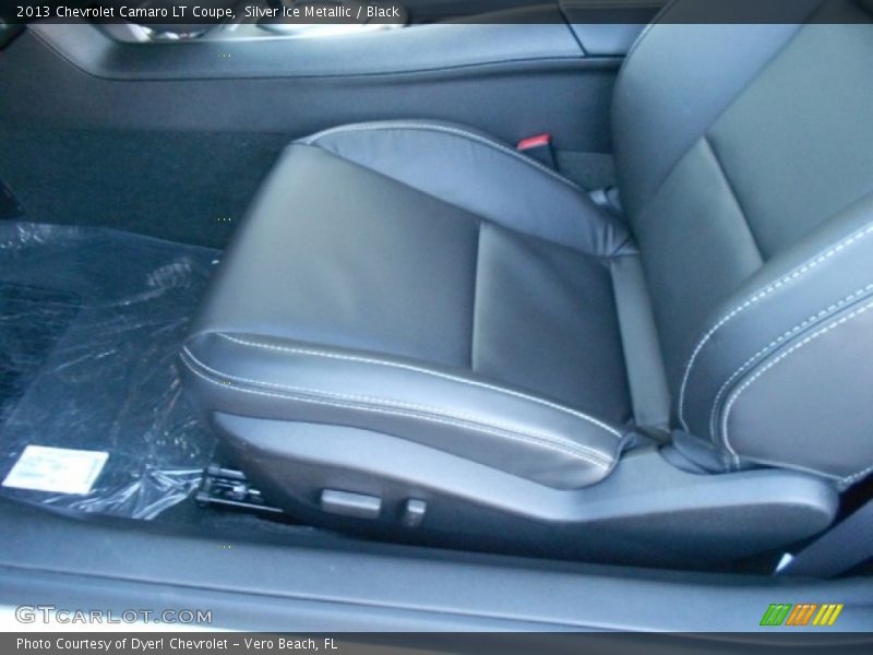 Silver Ice Metallic / Black 2013 Chevrolet Camaro LT Coupe
